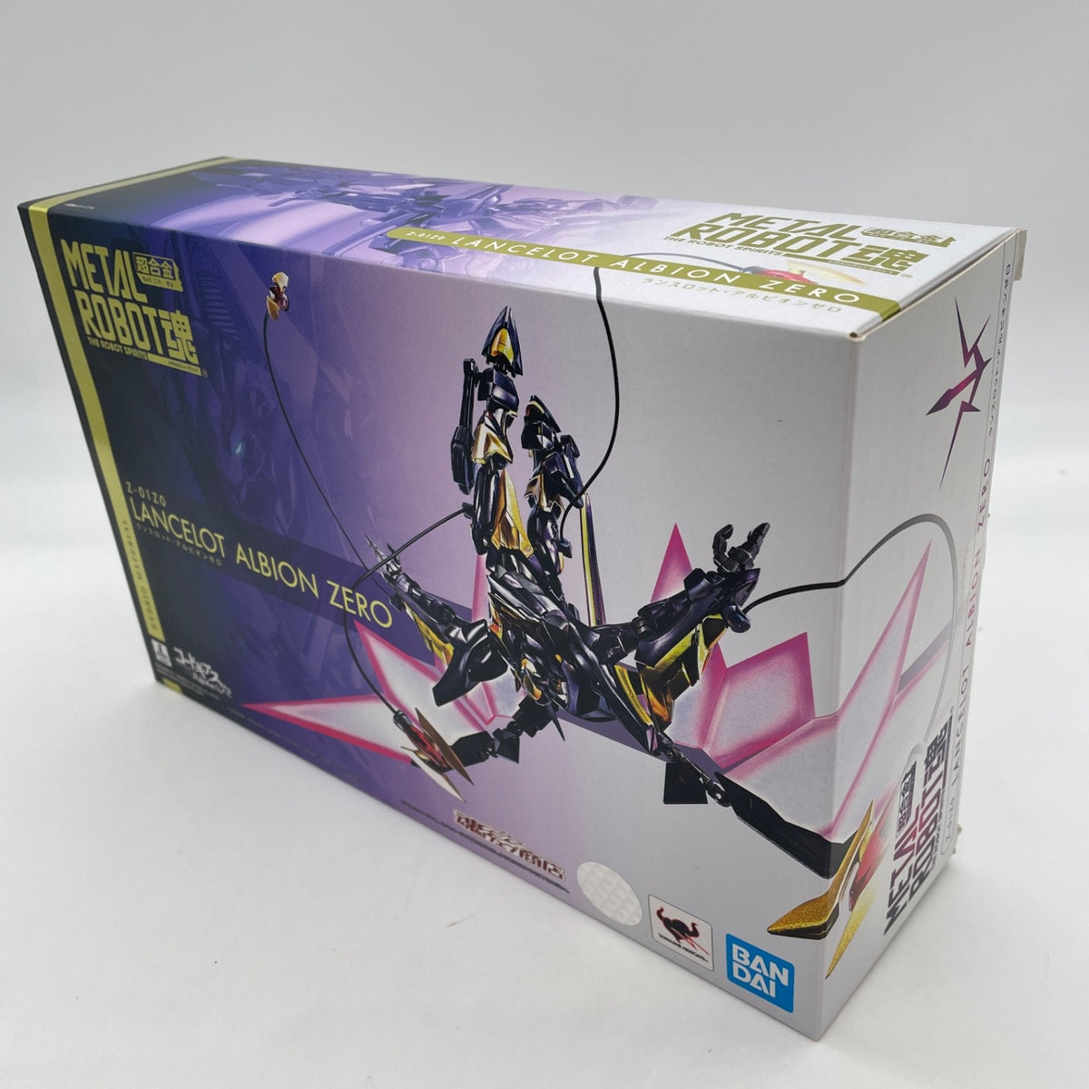 METAL ROBOT SPIRITS SIDE KMF Lancelot Albion Zero Figure Code Geass Bandai Japan