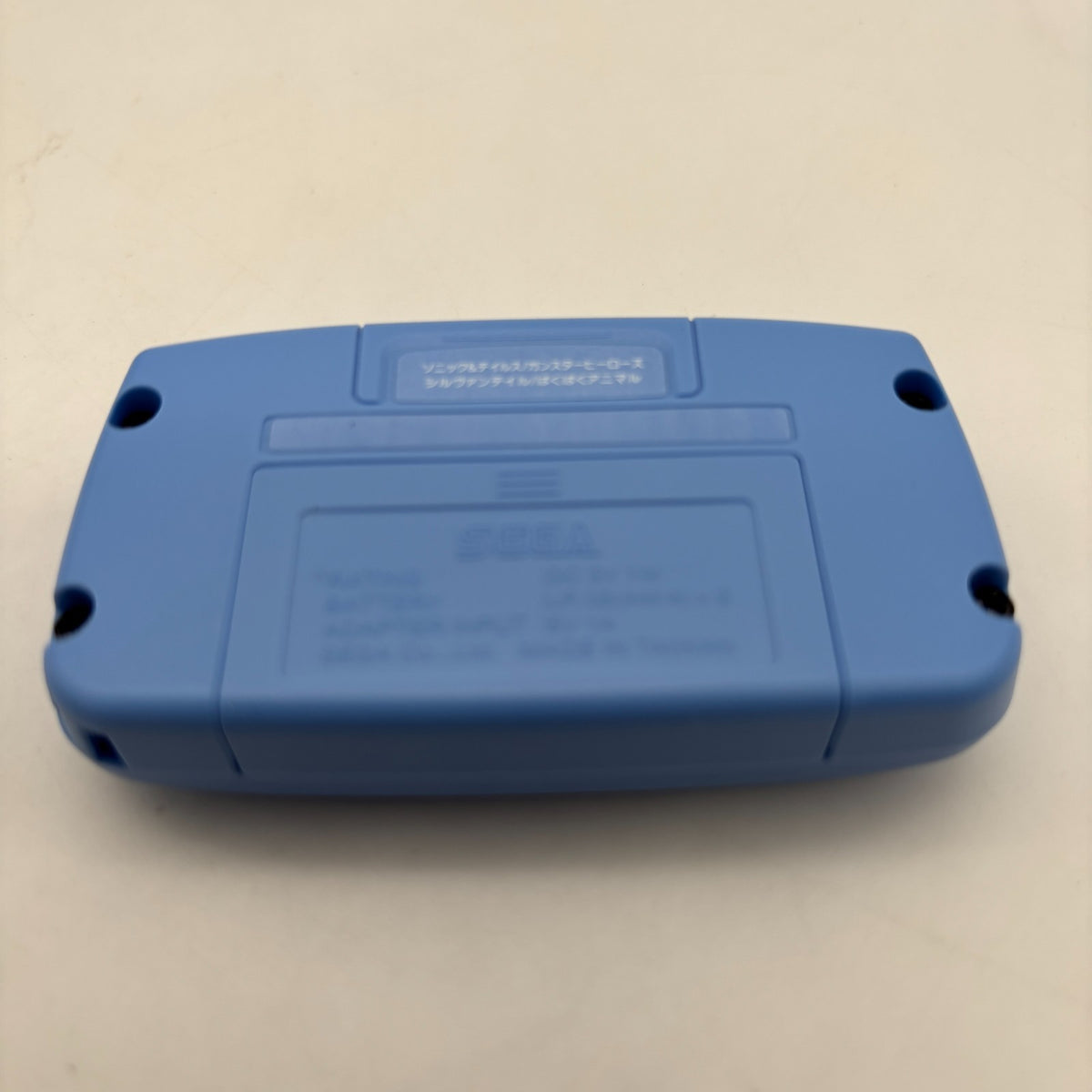 Sega Game Gear Micro Mini blue 4 collection Games Preloaded Japan