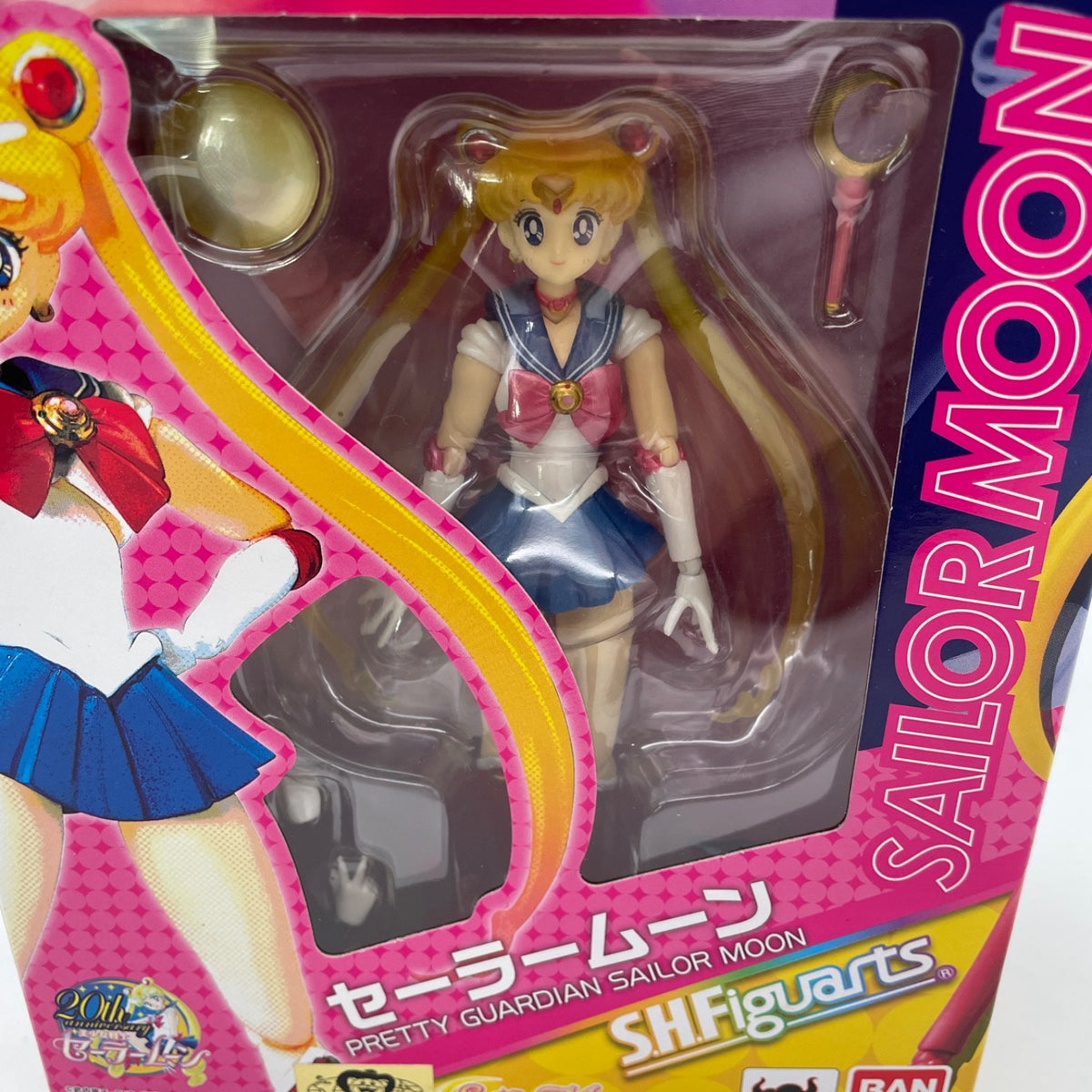 S.H.Figuarts Pretty Guardian Sailor Moon Action Figure 14cm Bandai Unopened New