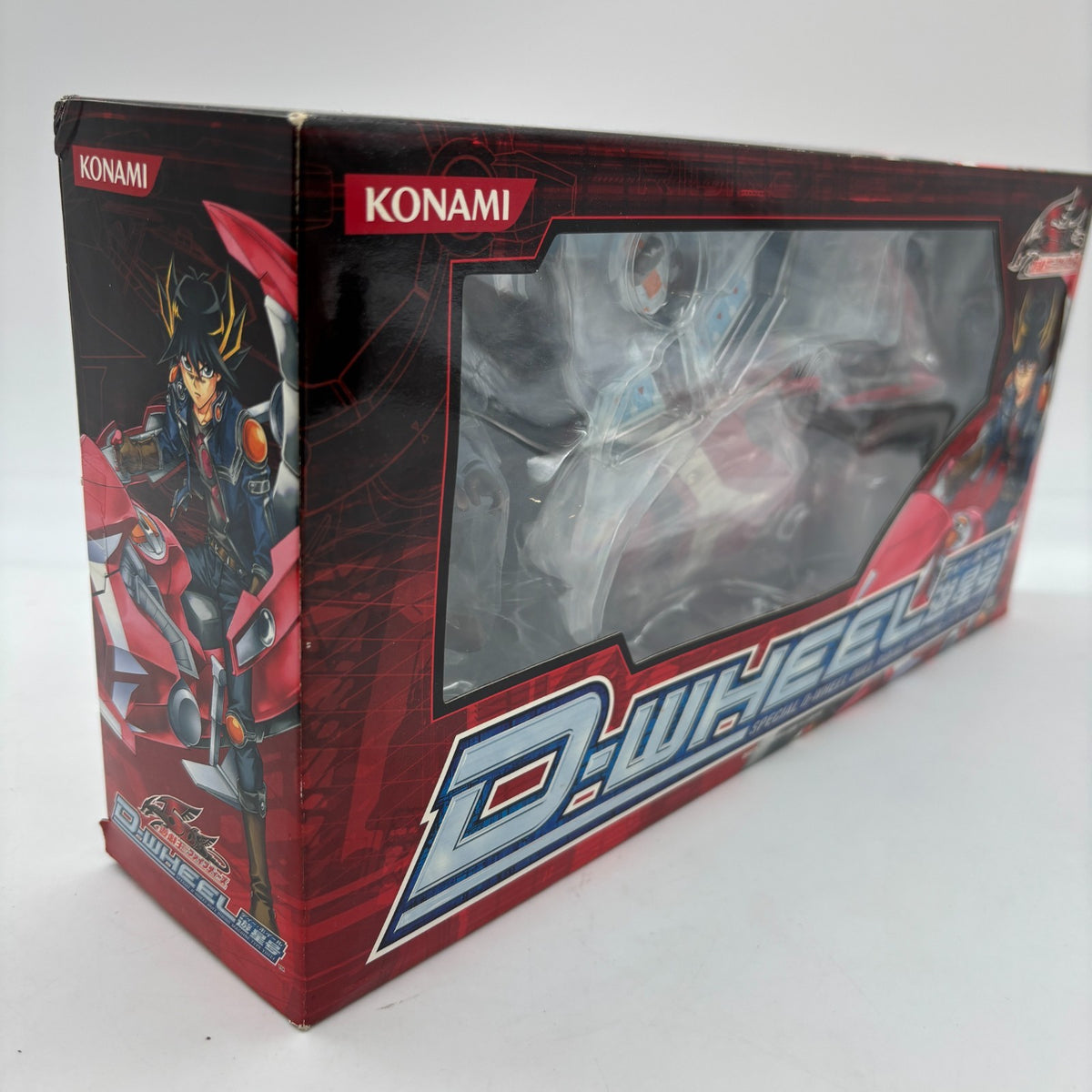 Yu-Gi-Oh Yugioh Five Deeds D-WHEEL Planet Yusei Fudou Figure Japan konami