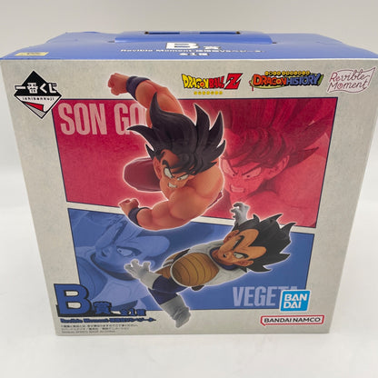 Dragon Ball DRAGON HISTORYGoku vs Vegeta Figure Ichiban Kuji B Prize