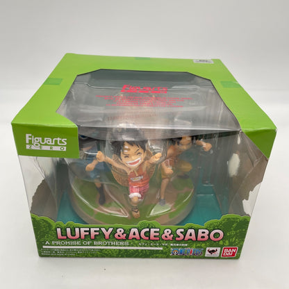 Figuarts ZERO ONE PIECE Luffy Ace Sabo A Promise Of Brothers Figure BANDAI