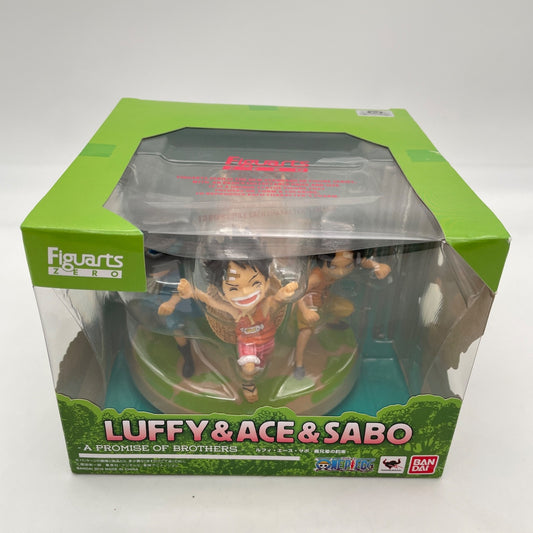 Figuarts ZERO ONE PIECE Luffy Ace Sabo A Promise Of Brothers Figure BANDAI