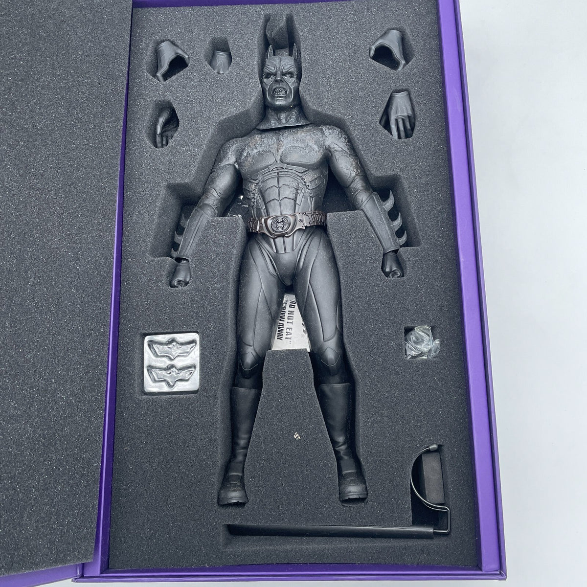 Hot Toys Batman Begins Demon Batman & Scarecrow 1/6 Figure Movie Masterpiece