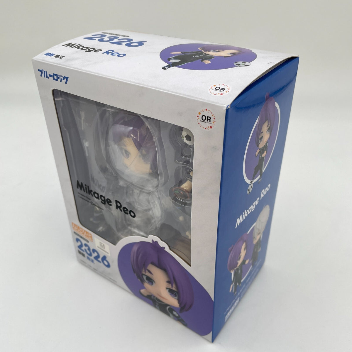 Nendoroid Blue Lock Reo Mikage Action Figure #2326 Orange Rouge