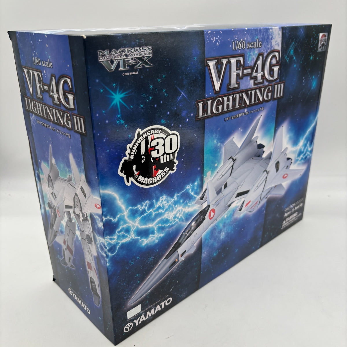 Macross VF-X 1/60 Vf-4G Lightning Ill Plastic Models Yamato Japan import