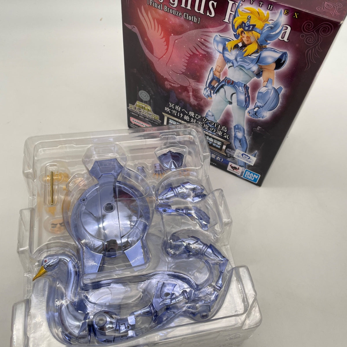 Saint Seiya Saint Cloth Myth Ex Cygnus Hyoga Final Bronze Cloth Figure BANDAI