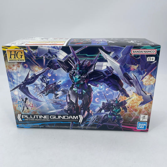 BANDAI HG Gundam Build Metaverse 1/144 PLUTINE Gundam Plastic Model Kit JP