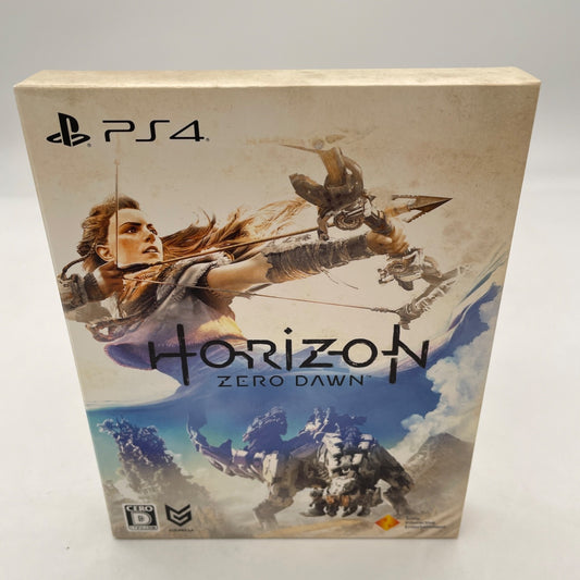 PS4 Horizon Zero Dawn Initial Limited Edition w/Artbook Japan Import