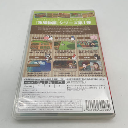 Nintendo Switch HARVEST MOON Friends of Mineral Town Marvelous Japan Import