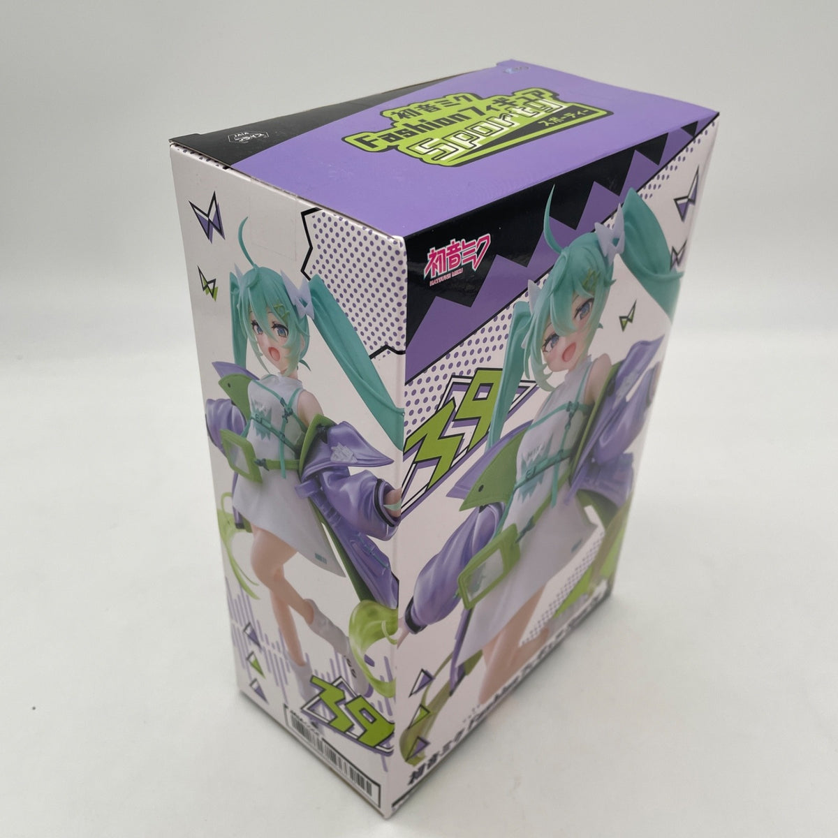 #FD4629 Taito Hatsune Miku 7.5 figure Fashion figure Sporty JAPAN