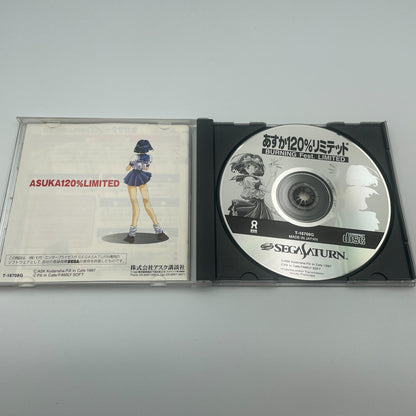 Sega Saturn Asuka 120% Limited Burning Fest Limited SS Japan Import