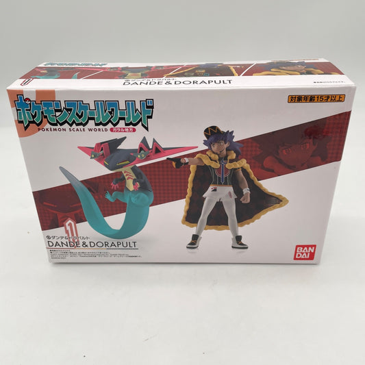 Leon Dragapult Galar Region Set Dande Figure Pokemon Scale World Bandai Japan