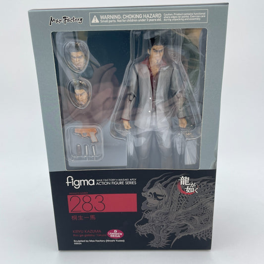 figma Ryu ga Gotoku Yakuza Kazuma Kiryu Figure #283 Max Factory