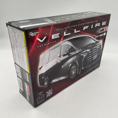 Toyota Vellfire Full Function Radio Control Car Peanuts Club Black JP