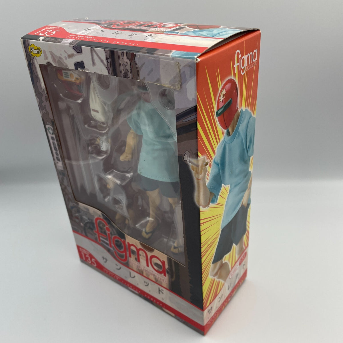 Figma Astro Fighter Sunred Sunred Figure 135 PHAT COMPANY From Japan