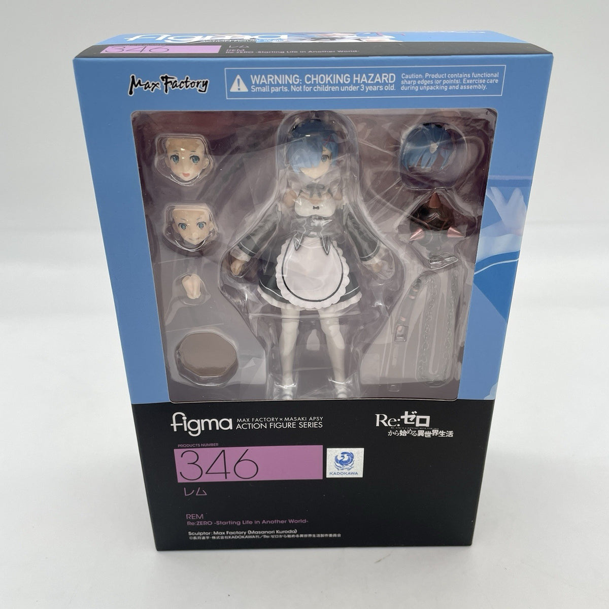 figma Re:ZERO Starting Life in Another World Rem Figure #346 Max Factory Japan
