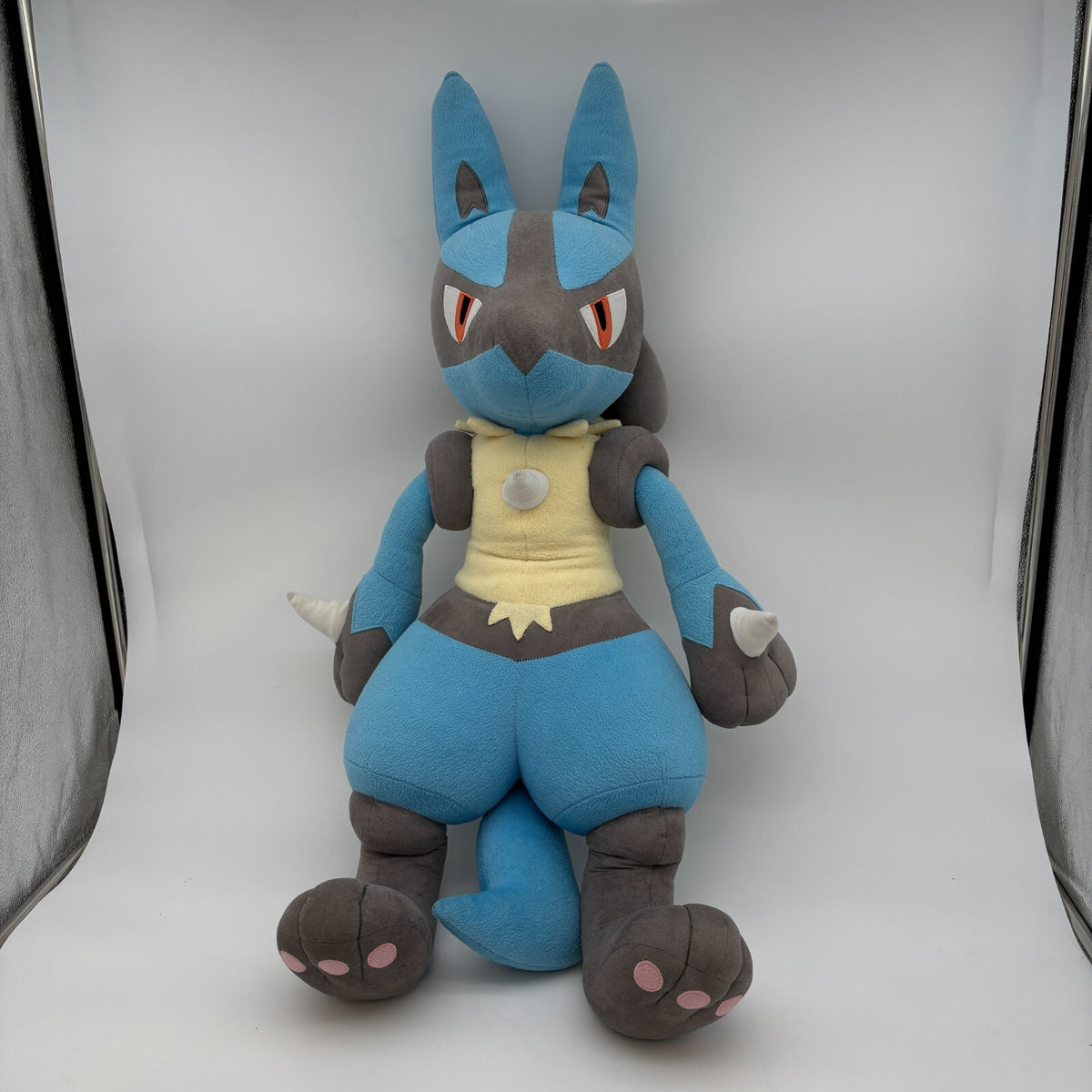 Pokemon Center Online Limited Life-Size Lucario Jumbo Plush 1/1