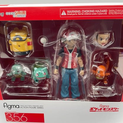 Max Factory figma Pokemon Red Trainer Action Figure No.356 Pocket Monster