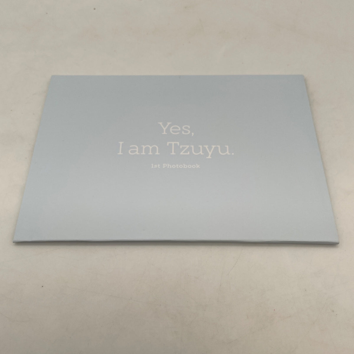 TWICE Tzuyu 1st Photobook Yes, I Am Blue Ver. w/ Photocard