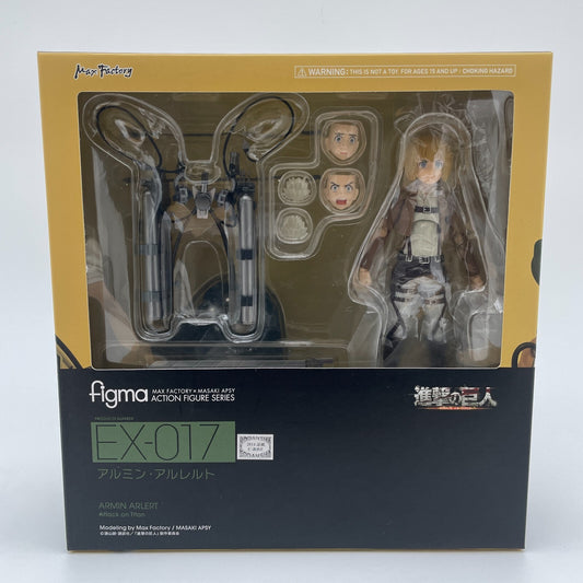 figma Attack on Titan Armin Arlert Figure EX-017 Wonder Festival Max Factory