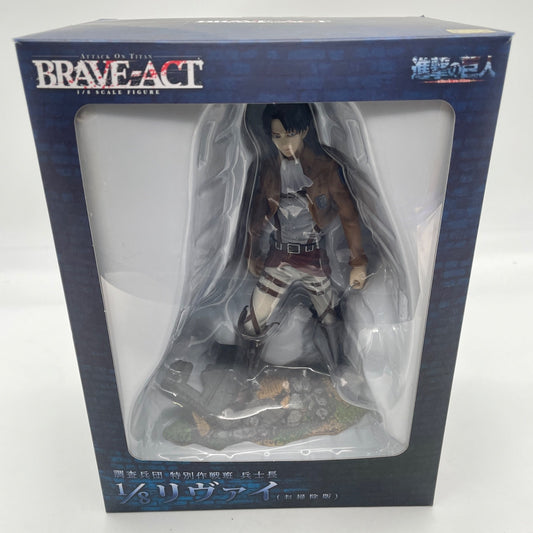 BRAVE-ACT Attack on Titan Levi Sentinel Cleaning ver. 1/8 PVC Figure Japan