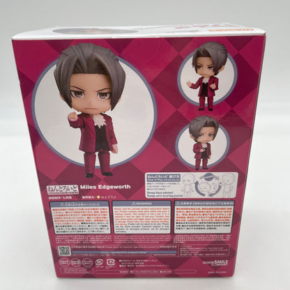 Nendoroid Phoenix Wright Ace Attorney Miles Edgeworth From Japan GOOD SMILE