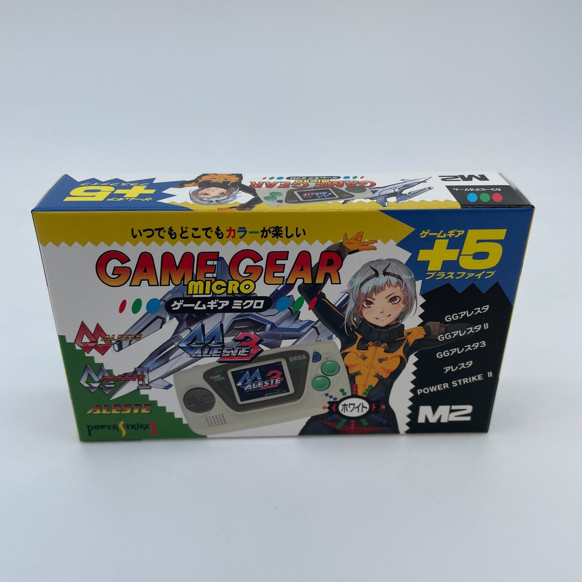 SEGA PS4 Aleste Collection Game Gear Micro White Big Window Bundled Set