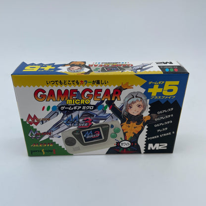 SEGA PS4 Aleste Collection Game Gear Micro White Big Window Bundled Set