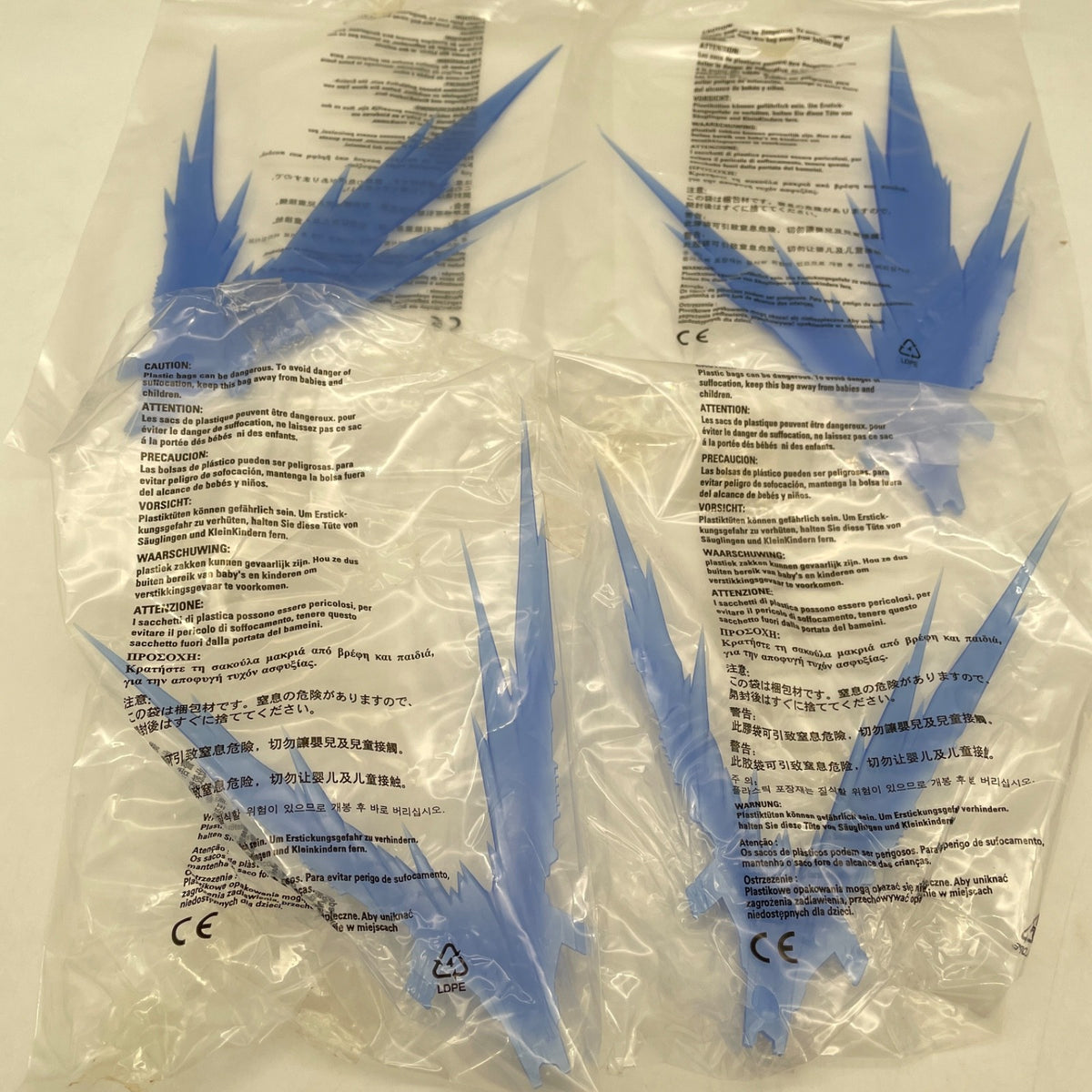 ROBOT Spirits Wing Effect Parts & Stand Set For Strike Freedom Gundam JP