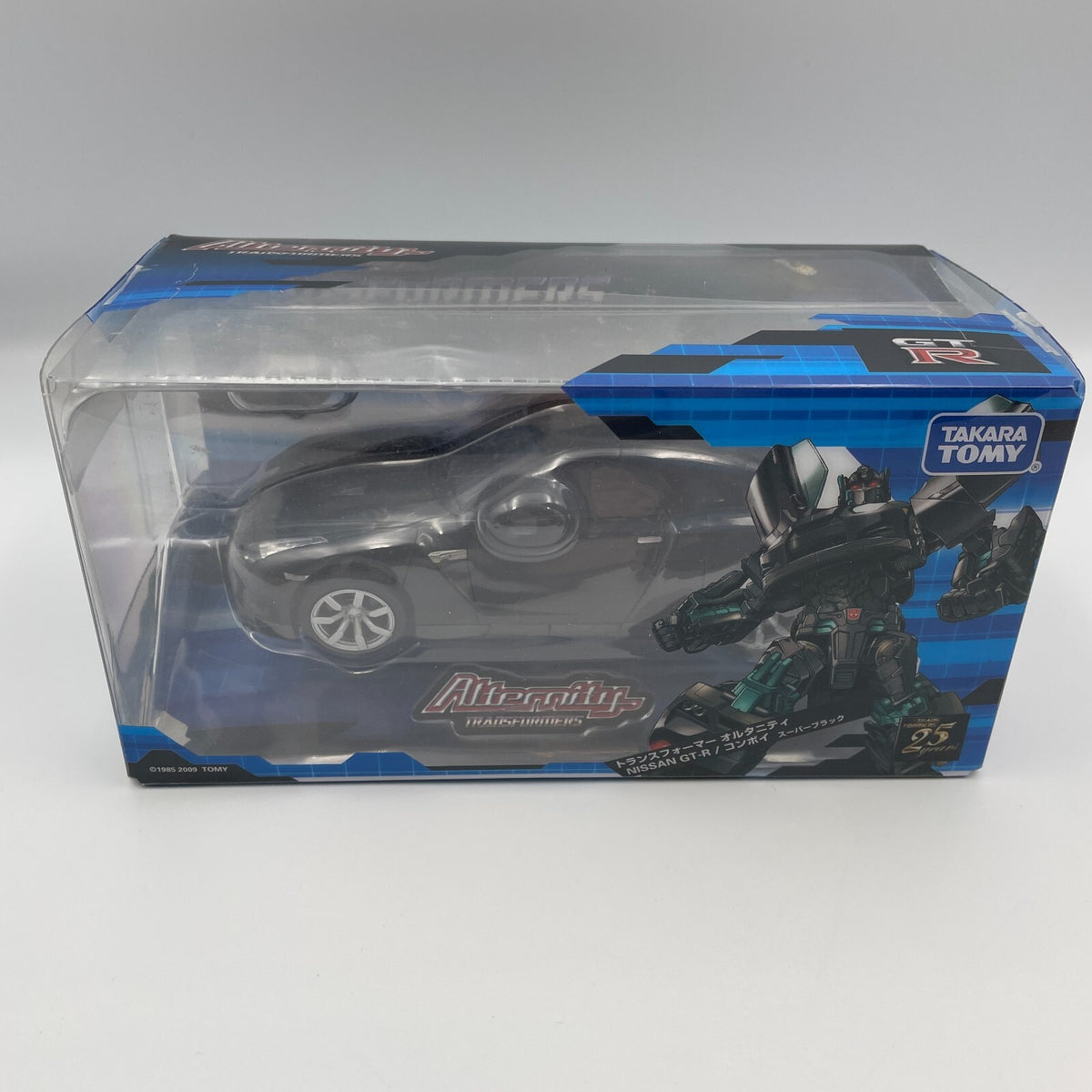 TRANSFORMERS A-01 NISSAN GT-R/ CONVOY SUPER BLACK ALTERNITY IN STOCK TAKARA TOMY