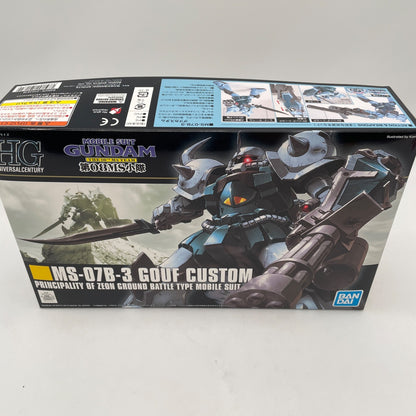 HGUC 1/144 MS-07B3 Gouf Custom Mobile Suit Gundam the 08th MS Team BANDAI JP