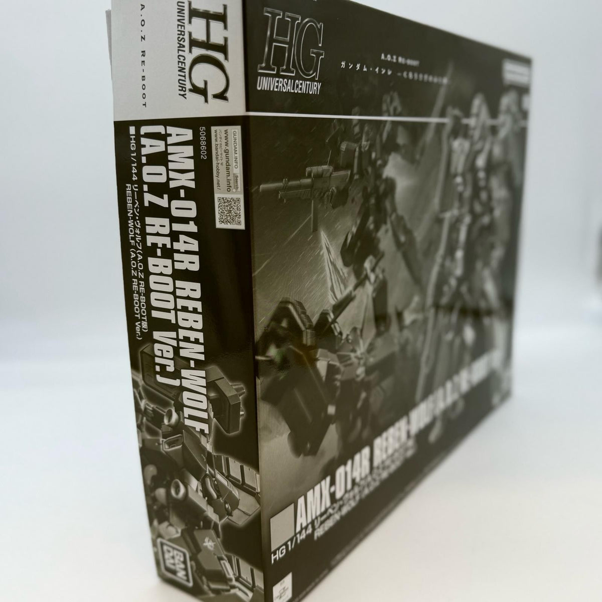 Premium BANDAI HG 1/144 REBEN-WOLF (A.O.Z RE-BOOT Ver.) MODEL KIT JAPAN