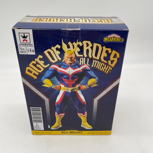 My Hero Academia Age of Heroes All Might Figure No. 001 Banpresto JP