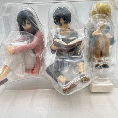 Attack on Titan Earthquake Eren Mikasa Armin Figure Ichiban Kuji A Prize