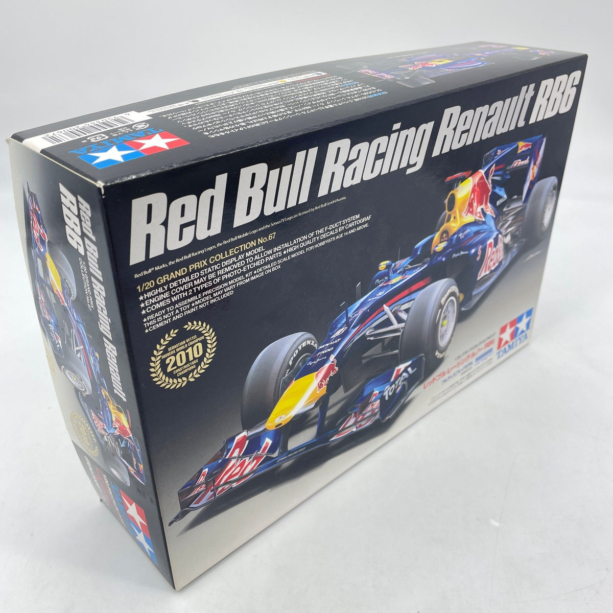 Tamiya 1/20 Red Bull Racing Renault RB6 GP Collection No.67 Display Model Kit