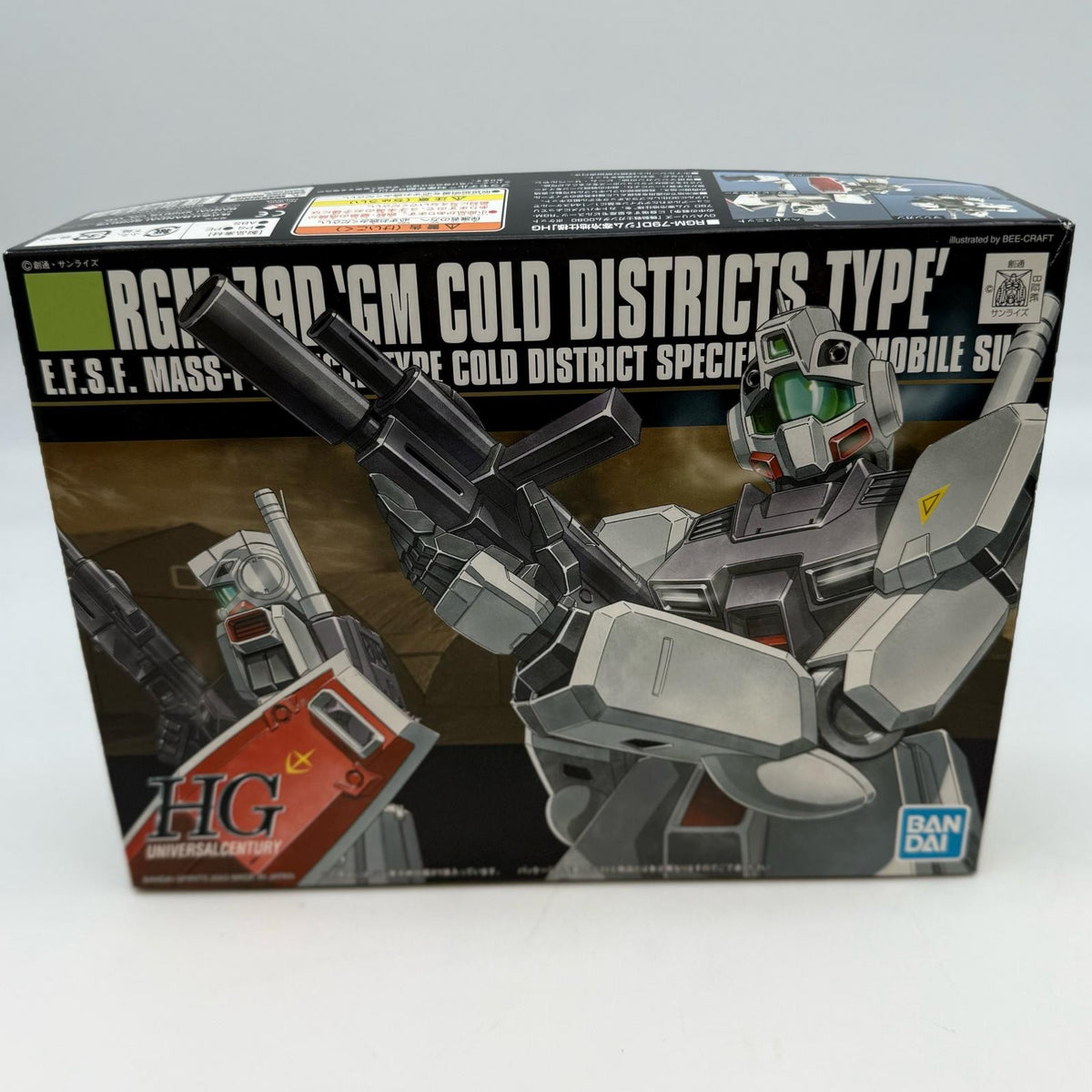 HGUC 1/144 RGM-79D Jim Cold District Mobile Suit Gundam JAPAN
