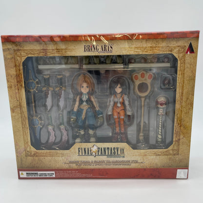 Figure BRING ARTS Zidane Tribal & Garnet Til Final Fantasy 9 IX From Japan
