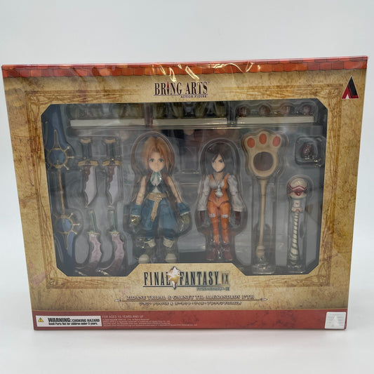 Figure BRING ARTS Zidane Tribal & Garnet Til Final Fantasy 9 IX From Japan