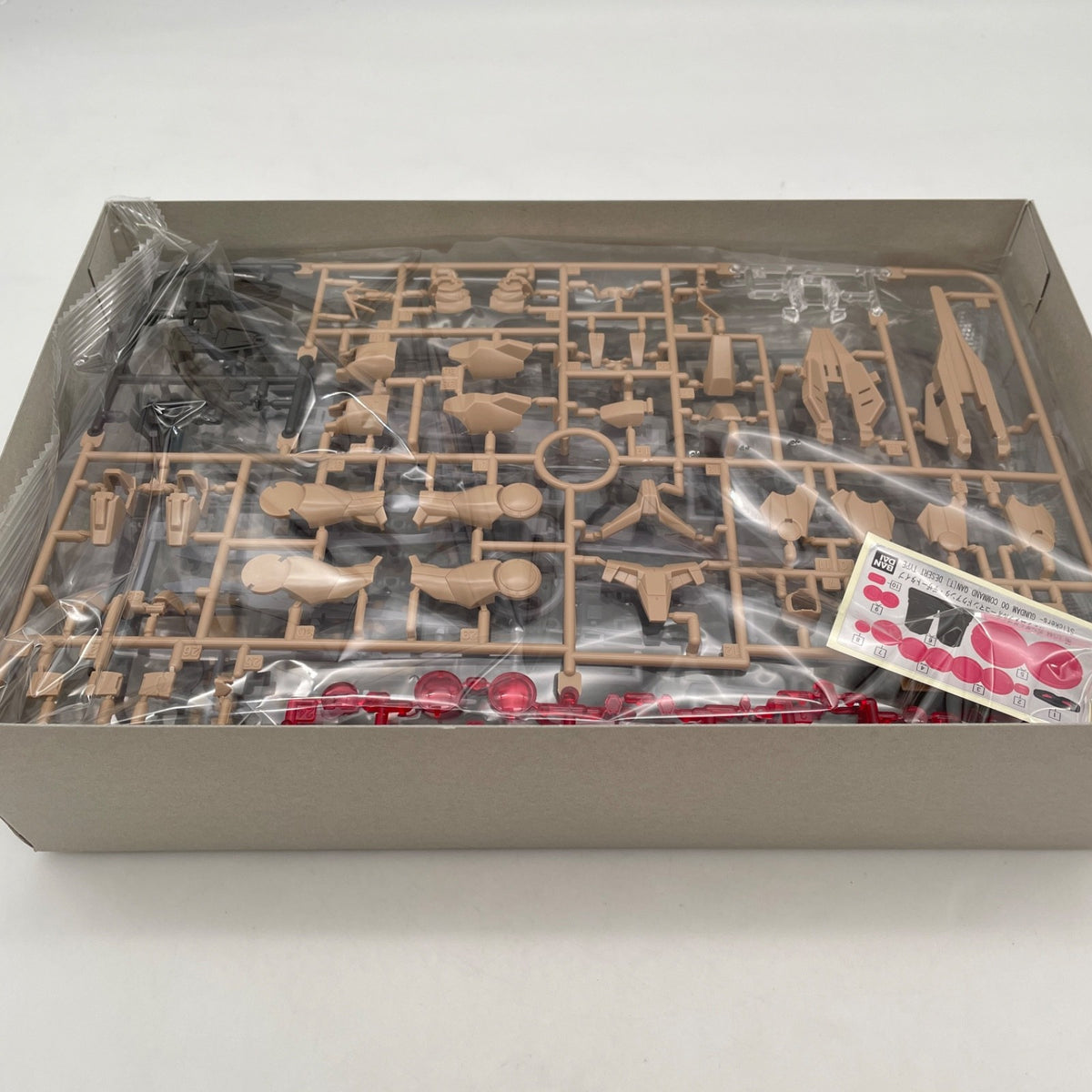 BANDAI 1/144 HG Gundam 00 Command Qan[T] Desert Type Build Metaverse Model Kit