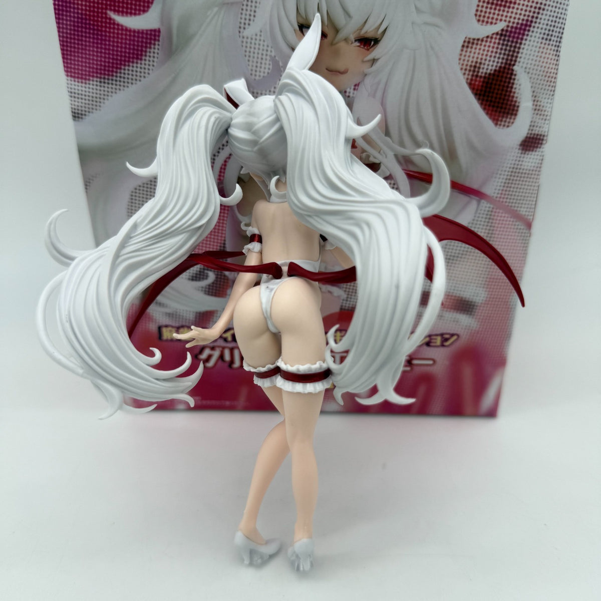 Mahjong Fight Girl Grim Aloe Bunny Figure Collection JP w/Box
