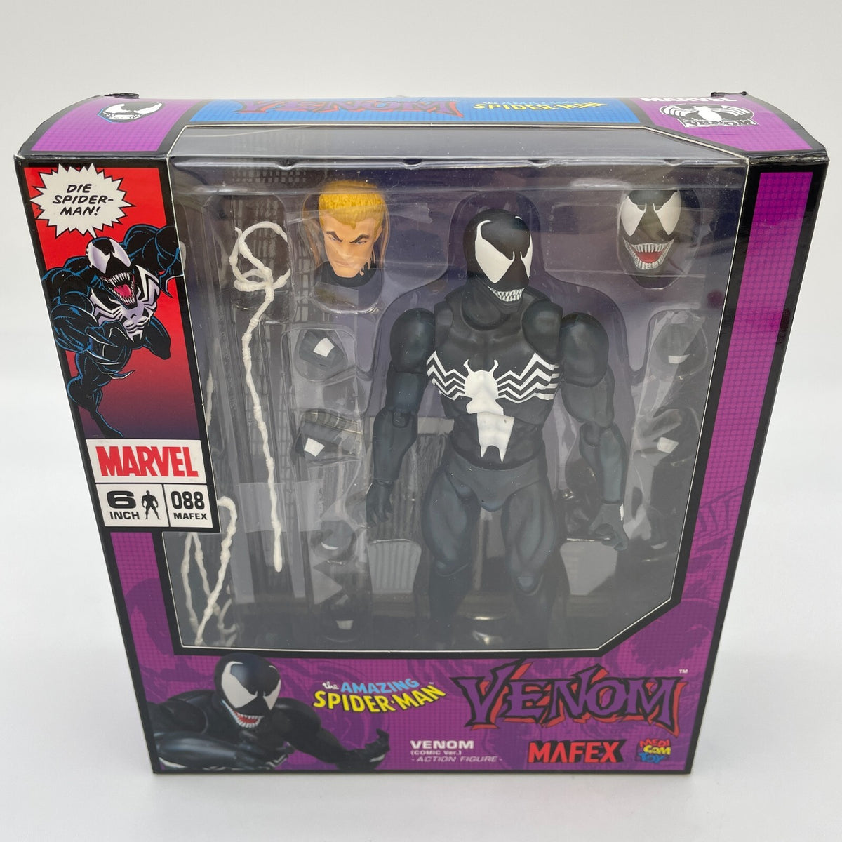 MAFEX Amazing Spider-Man Venom Comic Ver. Action Figure No.088 Medicom Toy