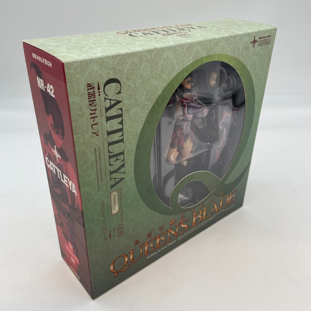 Cattleya Figure REVOLTECH Queens Blade 009 From Japan KAIYODO