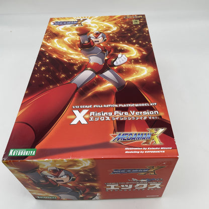 Megaman Rockman X KP537 1/12 Rising Fire Ver. Plastic Model Kit KOTOBUKIYA Japan