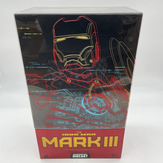 Hot Toys Iron Man Mark 3 DIECAST 1/6 Action Figure Movie Masterpiece