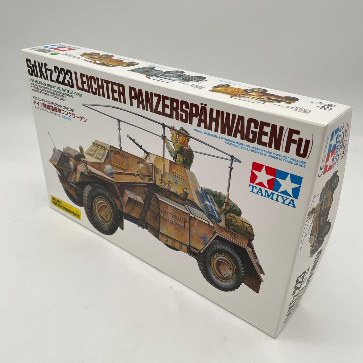 Tamiya 1/35 Military No. 268 German Army Radio Command Vehicle Funkwagen Japan