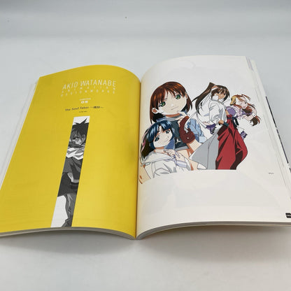 Akio Watanabe Animation Design works Art Book 175 Pages Japan