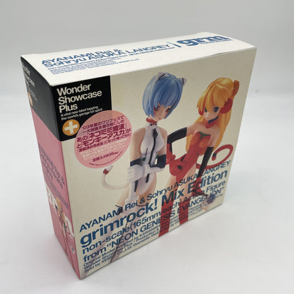 Evangelion Cat girl Rei Ayanami Monkey Asuka Figure Langley Grimlock Mix Edition