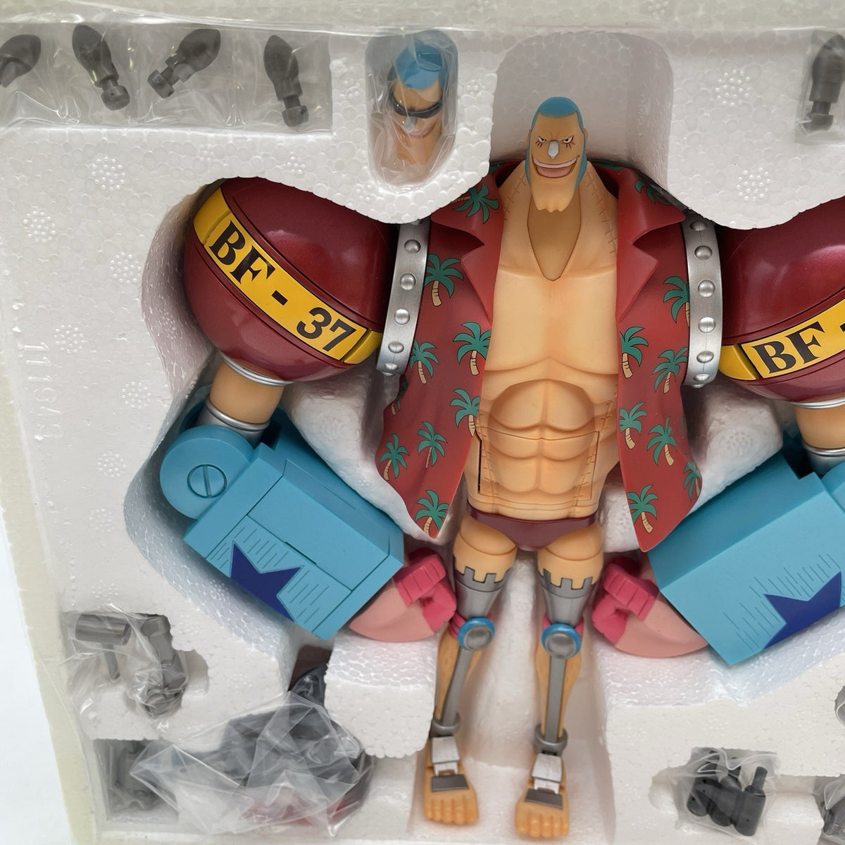 One Piece Chogokin Franky BF-37 Figure BANDAI Japan Import