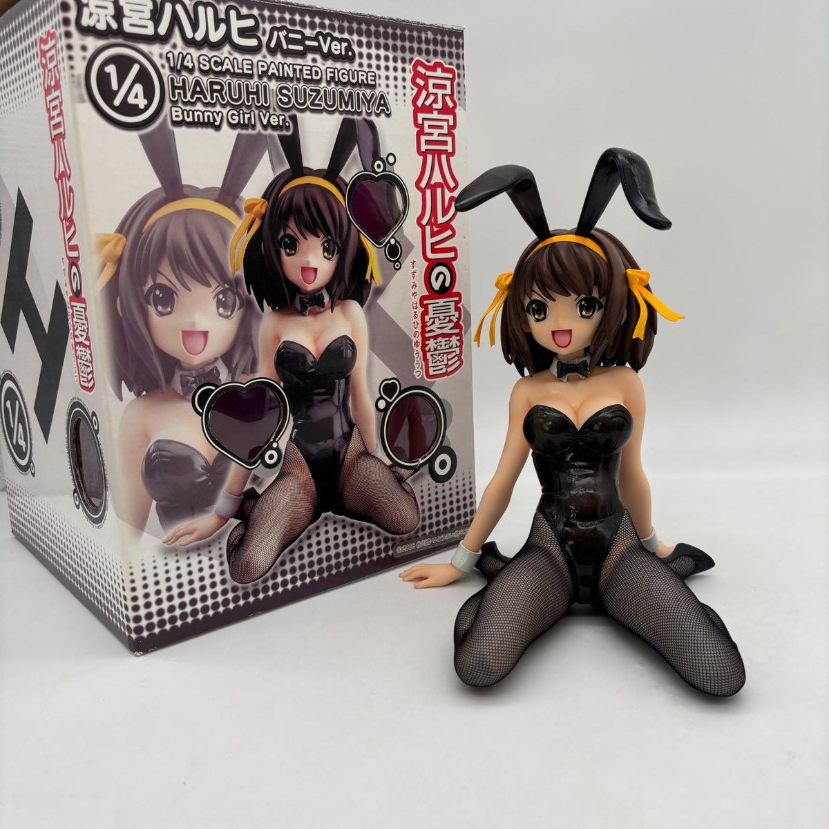 Haruhi Suzumiya Black Bunny Version Pvc Figure 1/4 Anime Freeing Japan Import